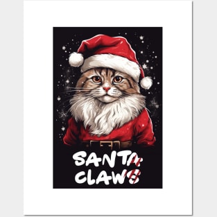 Santa Claws Posters and Art